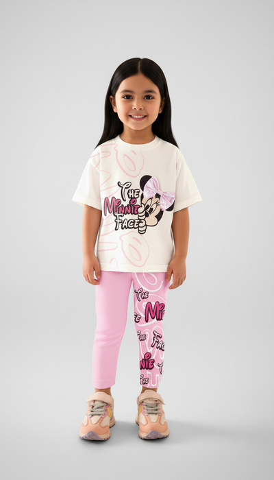 طقم مينيThe Face 3D للبنات – أنوثة ومرح