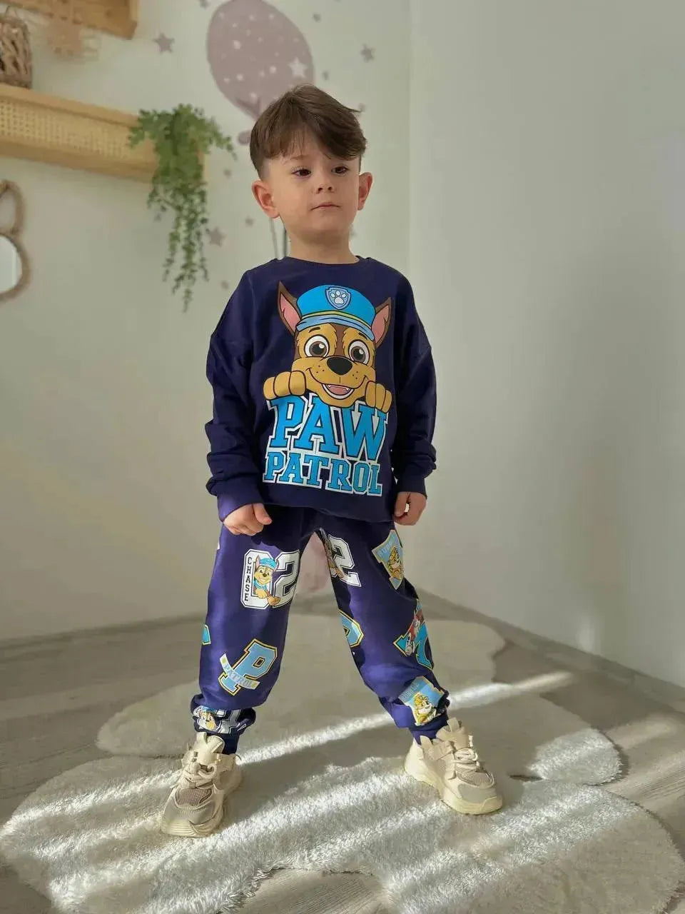 طقم PAW PATROL نصف موسمي – إطلالة مميزة للأولاد – تفاصيل المنتج