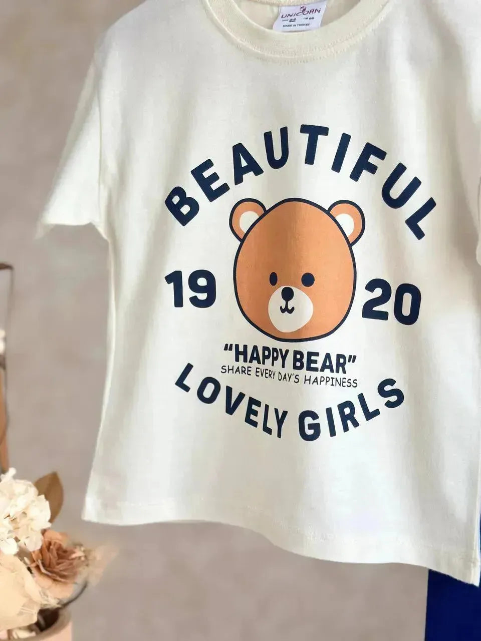 طقم Beautiful Lovely Girls: دب السعادة 3D