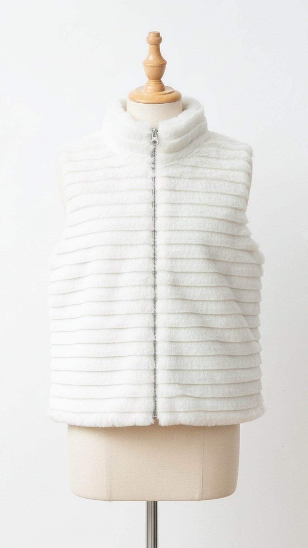 سترة بناتية من الفرو الناعم بجودة عالية.