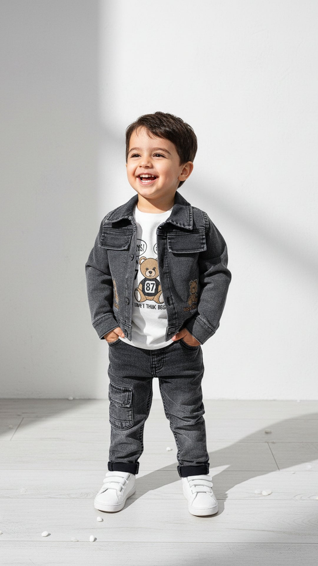 طقم جينز آسر الأنيق – إطلالة ملفتة