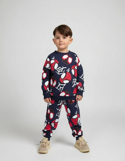طقم SpiderMan  – إطلالة مميزة للأطفال
