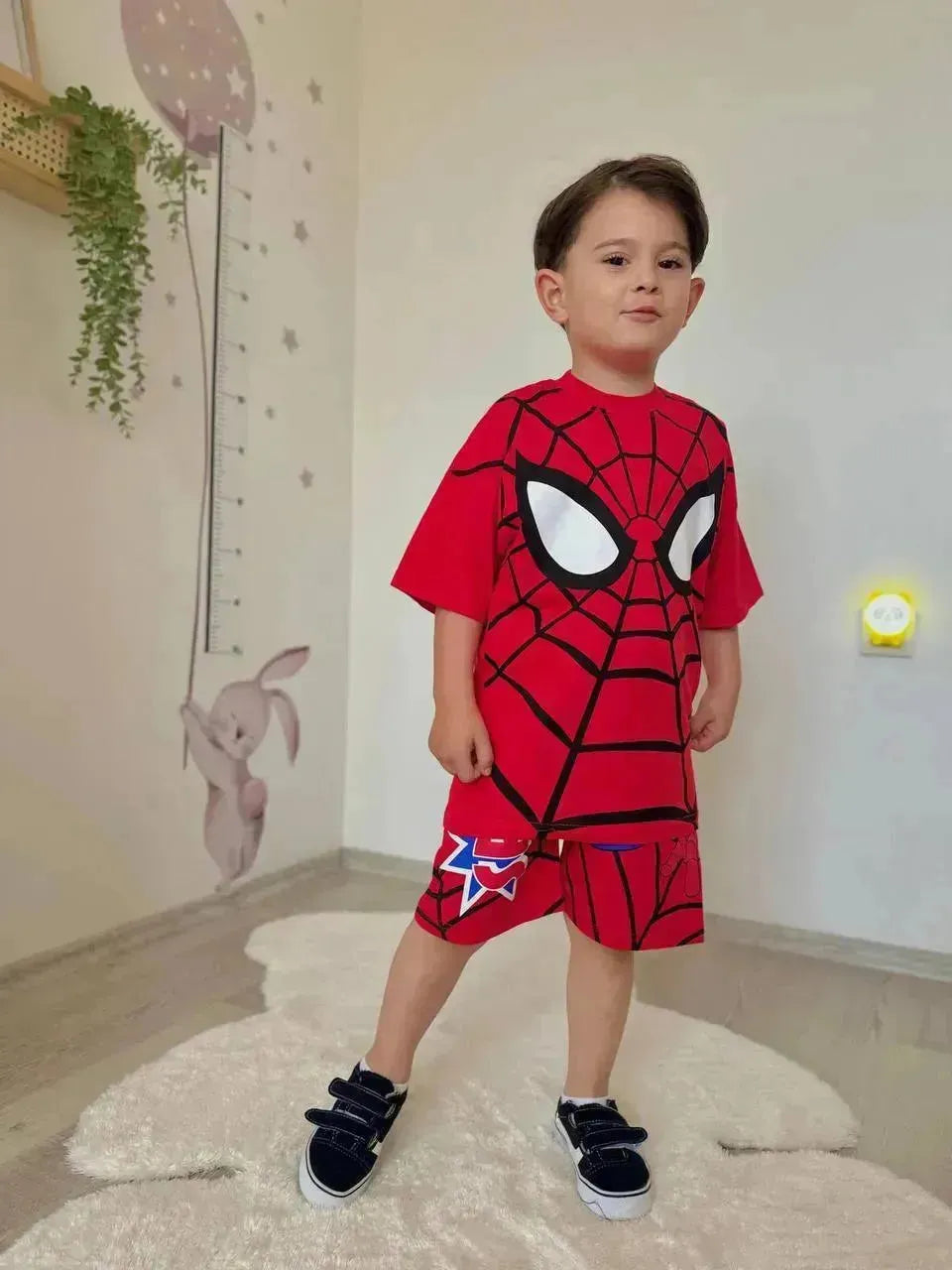 إطلالة الأبطال الصغار – SPIDER MAN FACE – تفاصيل المنتج