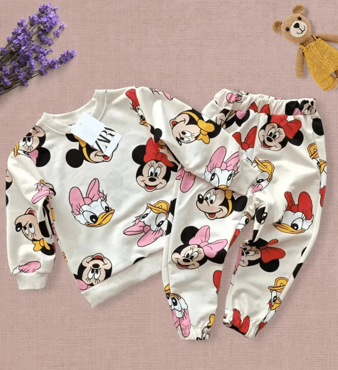 طقم Minnie Mouse – مريح وأنيق! – تفاصيل المنتج