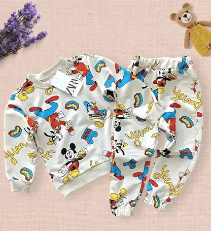 طقم Mickey Mouse - إطلالة مريحة وأنيقة لصغيرك! – تفاصيل المنتج