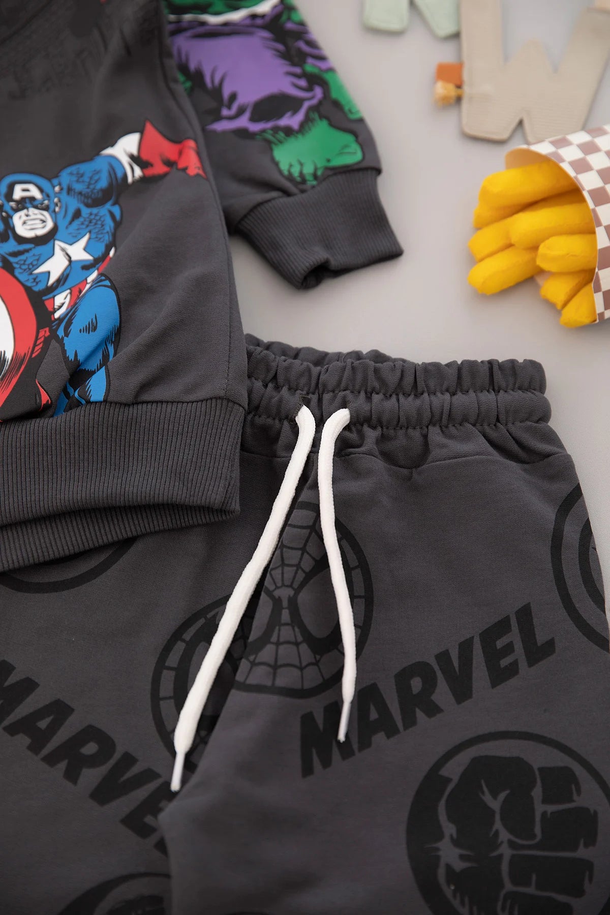 طقم The Avengers – إطلالة مميزة للأطفال – صورة 7
