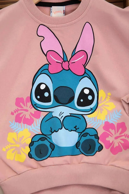 طقم Lilo Stitch – إطلالة مميزة للبنات