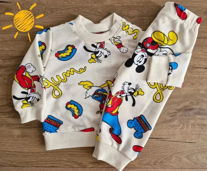 طقم Mickey Mouse - إطلالة مريحة وأنيقة لصغيرك! – زاوية إضافية