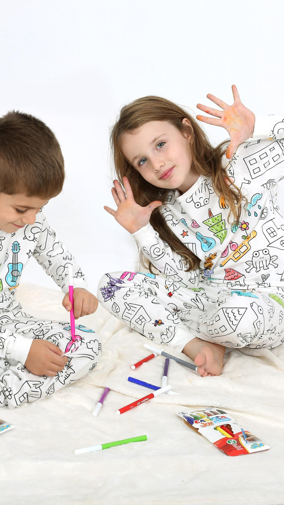 بيجاما ألوان المرح – تجربة ممتعة للصغار