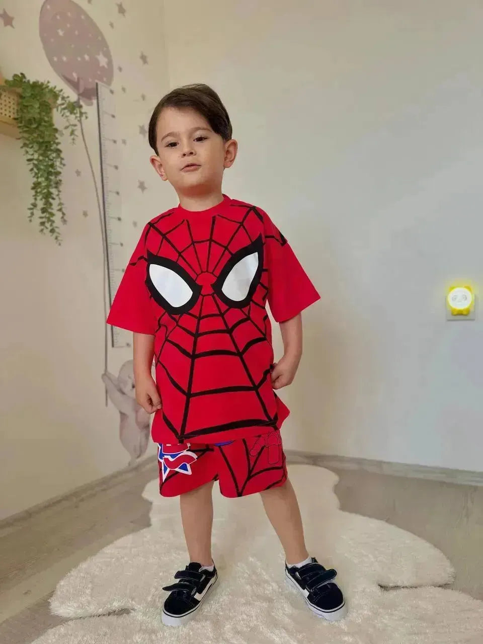 إطلالة الأبطال الصغار – SPIDER MAN FACE – زاوية إضافية
