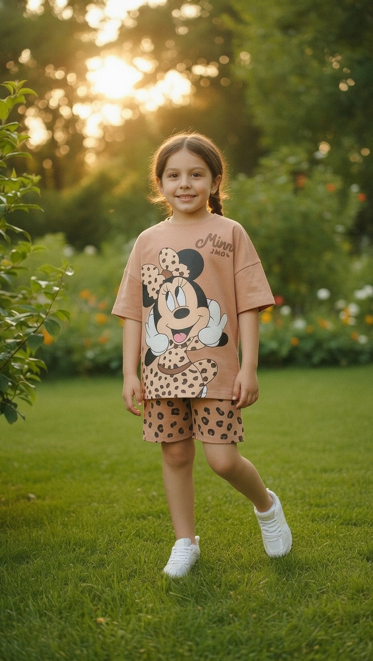 إطلالة MINNIE – لمسة البني الدافئ
