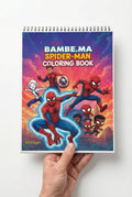 كتاب التلوين SPIDER-MAN – ملابس أولاد من بامبي