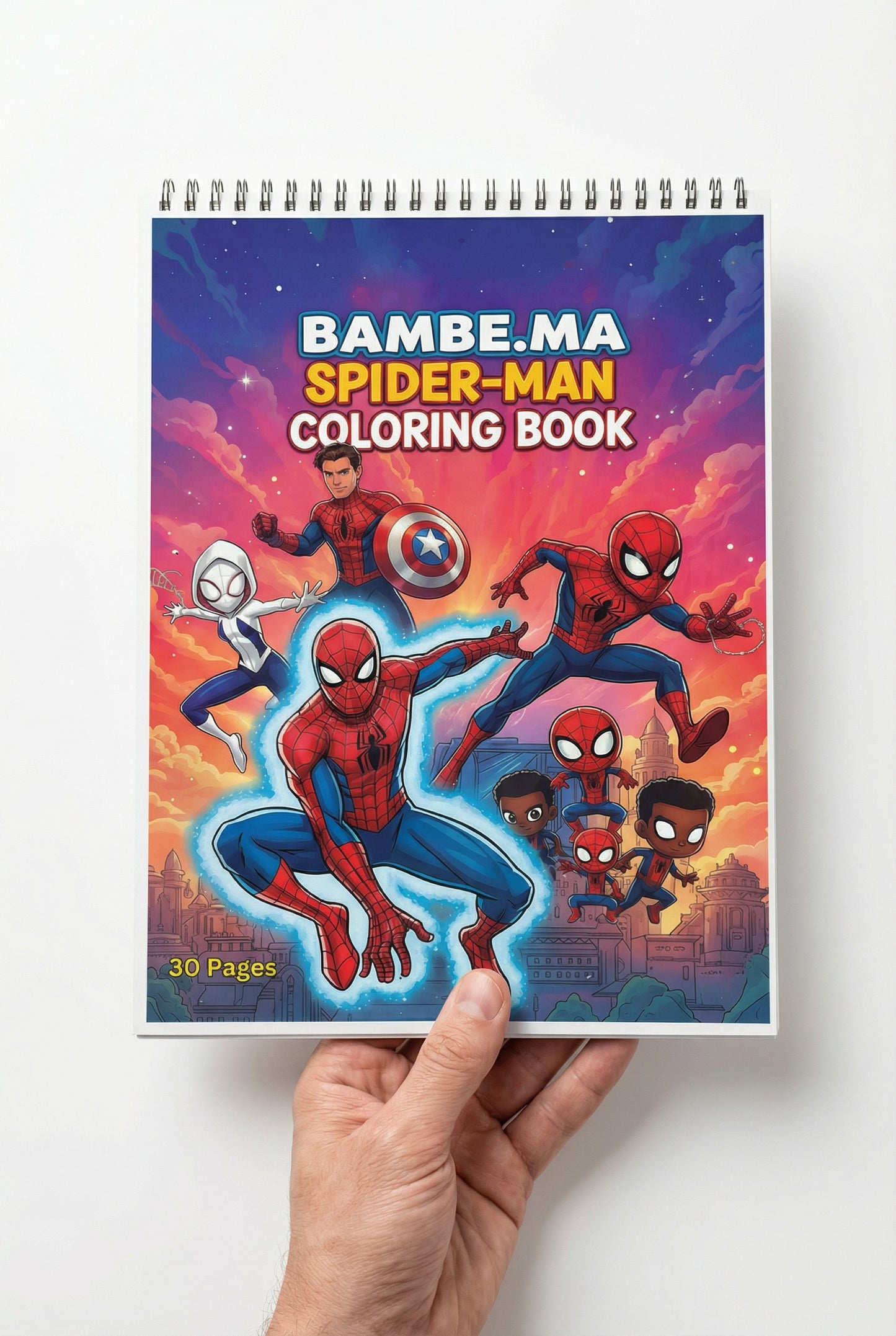 كتاب التلوين SPIDER-MAN