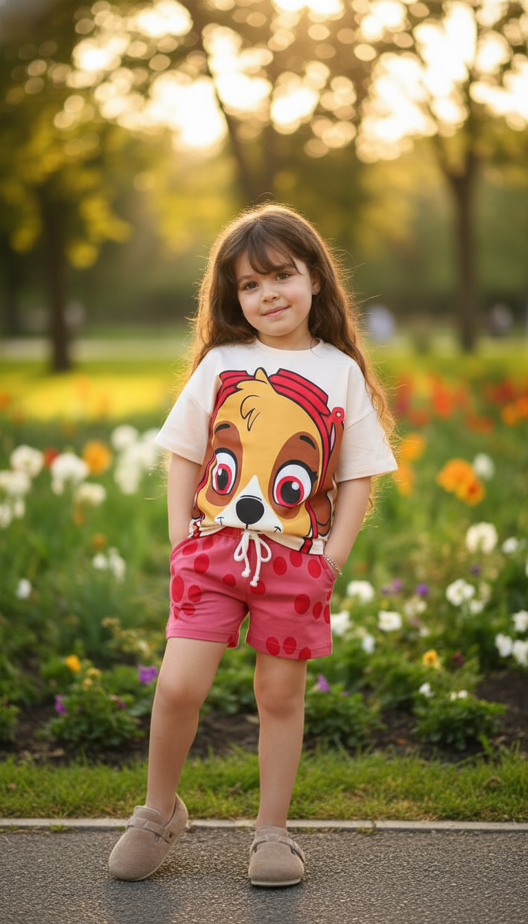 زي PAW PATROL المرح للصغيرات – تفاصيل المنتج