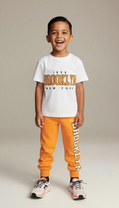 طقم نيويورك  بطبعة BROOKLYN الفاخرة