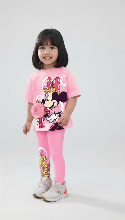 ميني الأنيقة: زهور وردية منعشة 3D