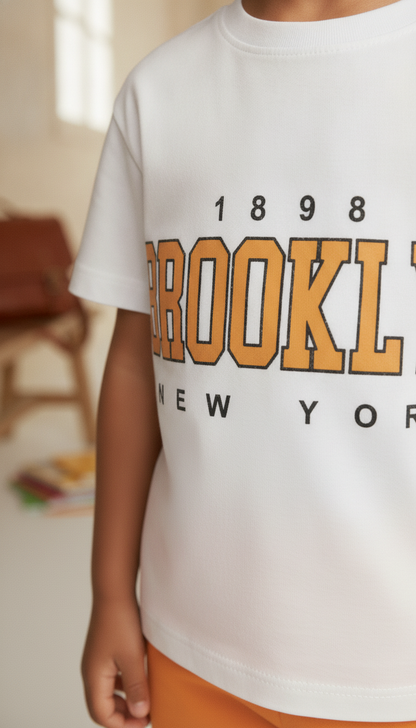 طقم نيويورك  بطبعة BROOKLYN الفاخرة