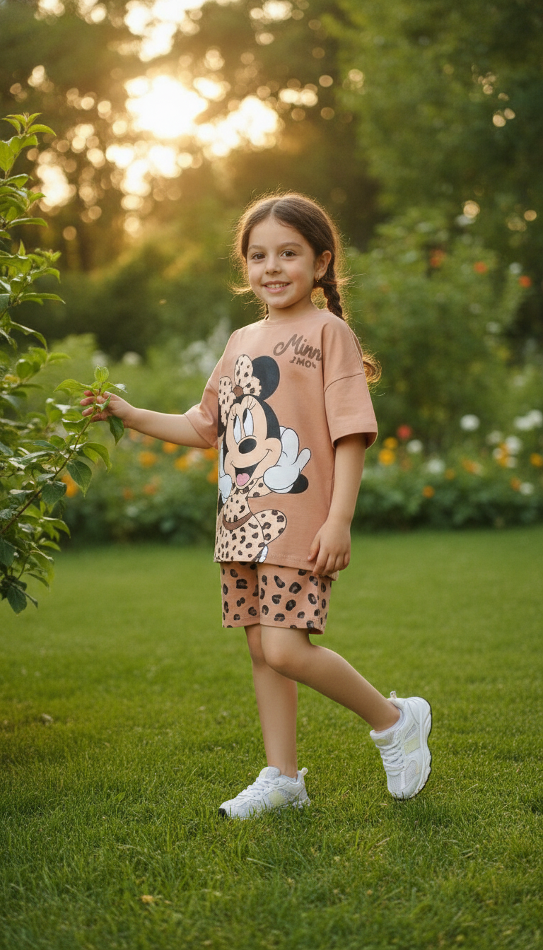 إطلالة MINNIE – لمسة البني الدافئ