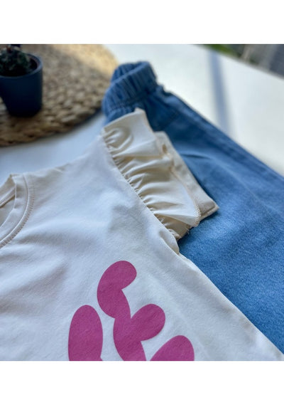 طقم LOVE للبنات - أناقة متكاملة