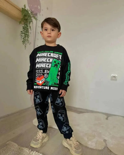 طقم MineCraft – إطلالة مميزة للأطفال