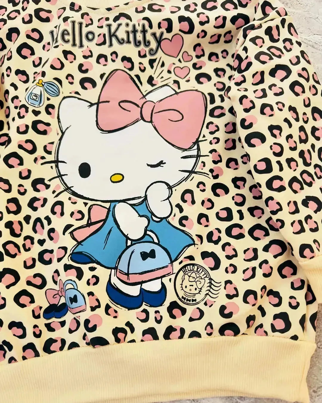 طقم Hello Kitty – إطلالة مميزة للبنات – صورة 5