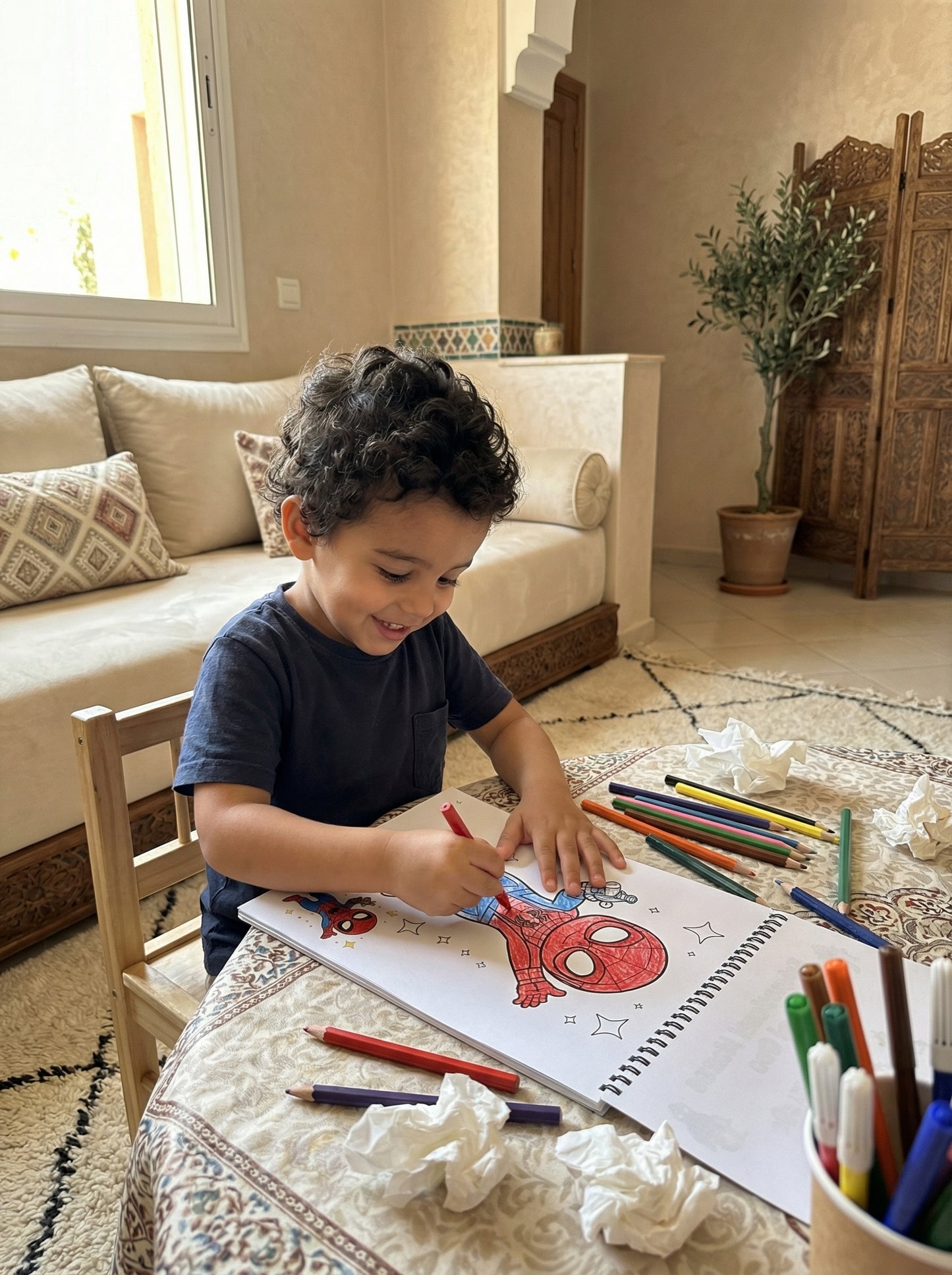 كتاب التلوين SPIDER-MAN