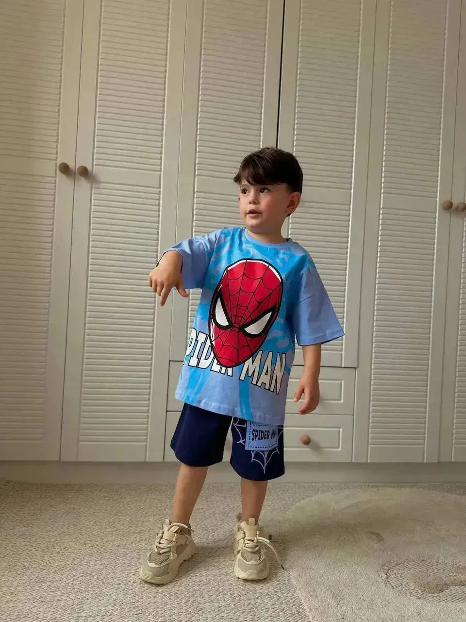 إطلالة الأبطال الصغار – SpiderMan – تفاصيل المنتج