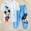 طقم Mickey والفأر السعيد بسحر الخطوط الزرقاء 3D