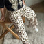 طقم Leopard للبنات - تألق ناعم بطبعات جريئة