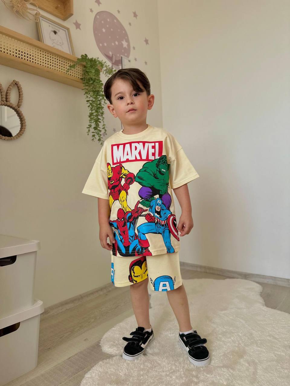 قوة الأبطال – زي MARVEL للأطفال – تفاصيل المنتج