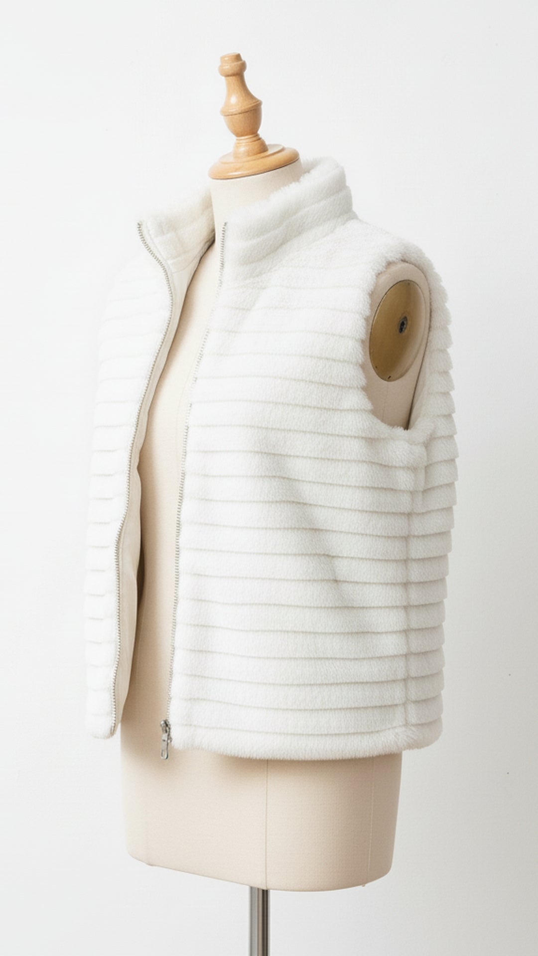 سترة بناتية من الفرو الناعم بجودة عالية.