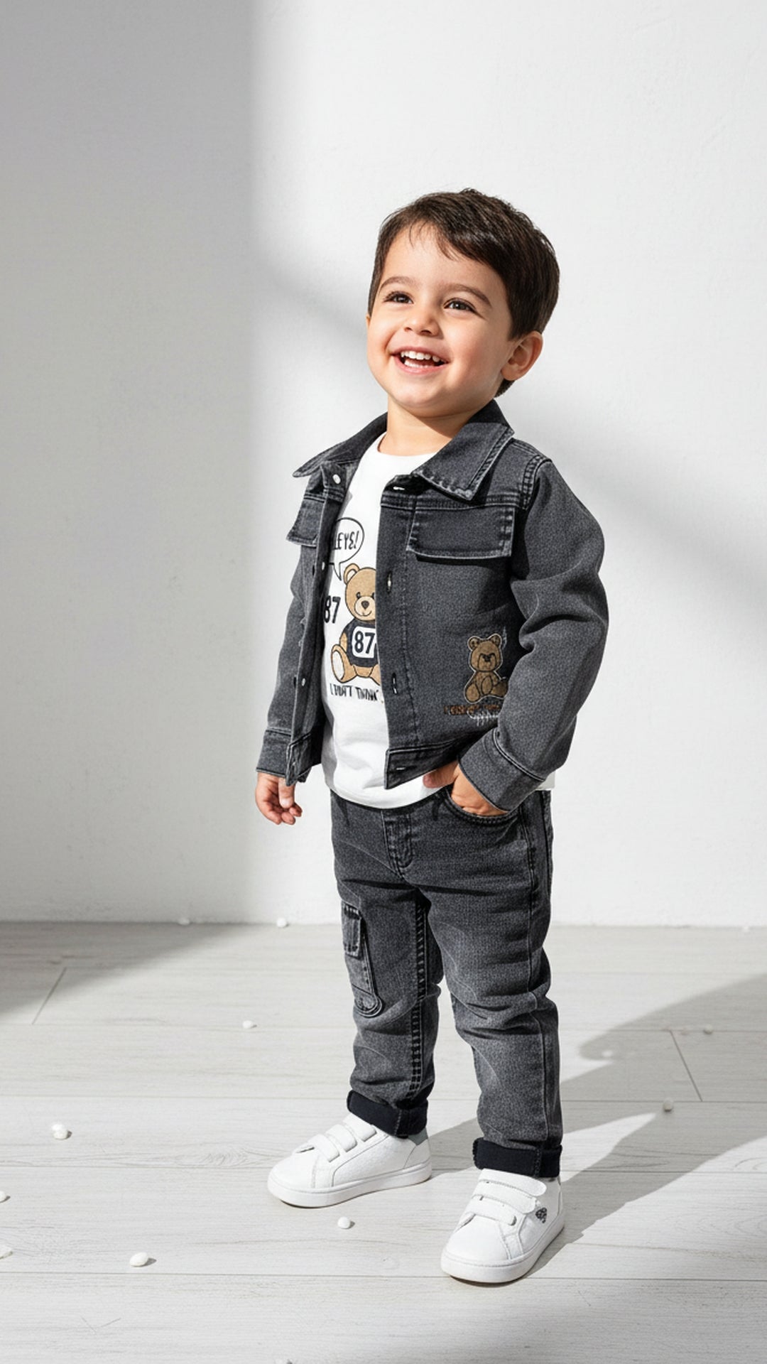 طقم جينز آسر الأنيق – إطلالة ملفتة